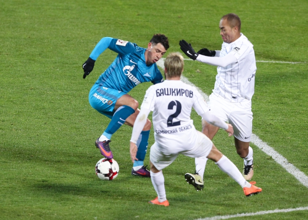 РОСГОСCТРАХ-Чемпионат России 2016/17, 14-й тур, «Зенит» — «Крылья Советов»