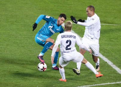 РОСГОСCТРАХ-Чемпионат России 2016/17, 14-й тур, «Зенит» — «Крылья Советов»