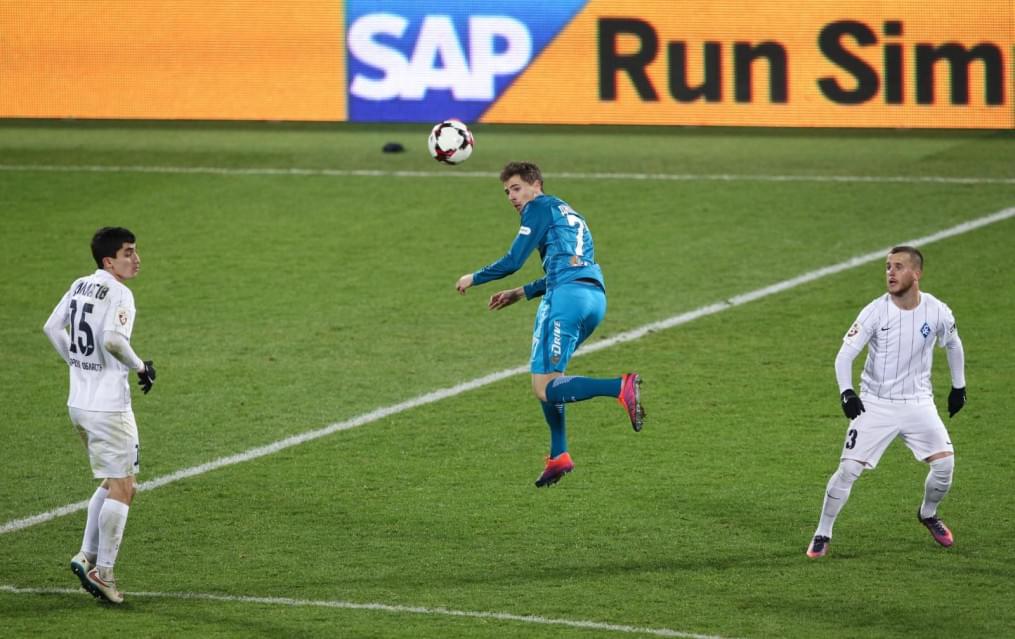 РОСГОСCТРАХ-Чемпионат России 2016/17, 14-й тур, «Зенит» — «Крылья Советов»