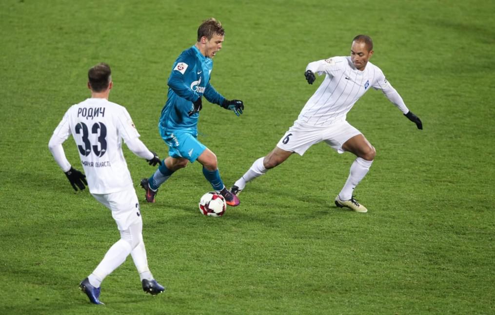 РОСГОСCТРАХ-Чемпионат России 2016/17, 14-й тур, «Зенит» — «Крылья Советов»