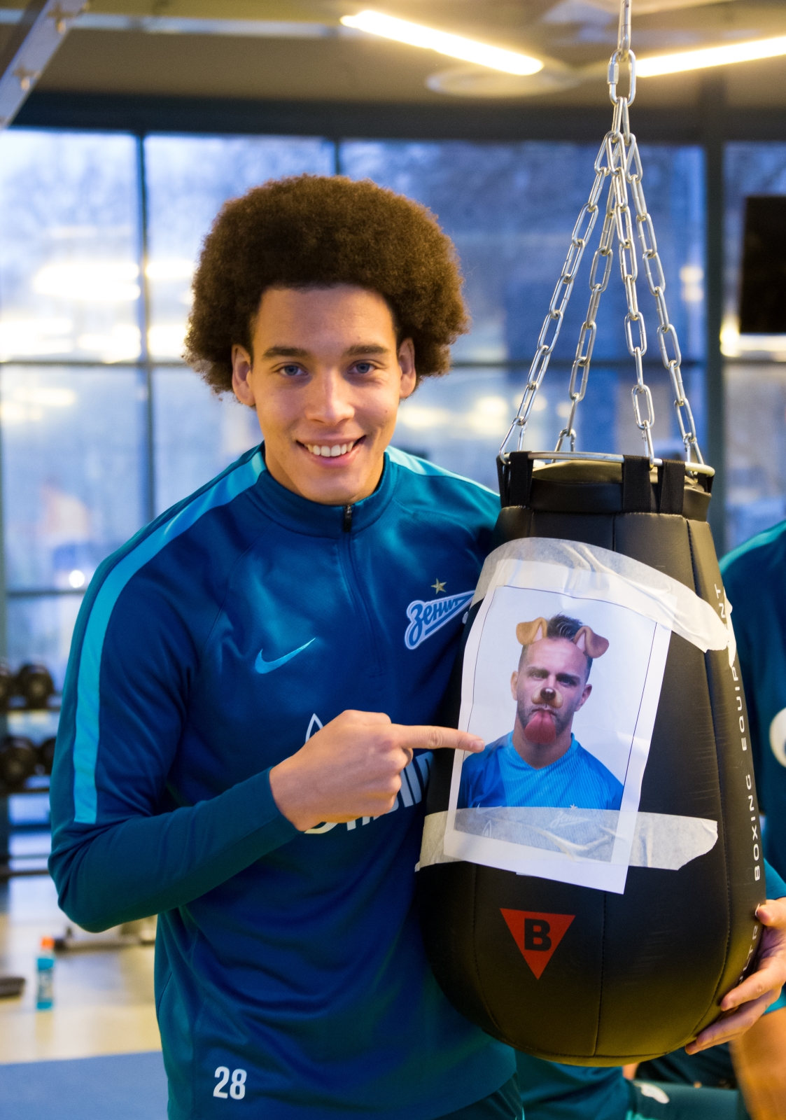 Тренировка «Зенита» перед матчем против «Маккаби»: фоторепортаж из «Газпром» — тренировочного центра.