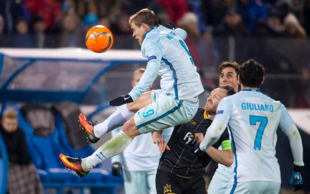 Лига Европы УЕФА 2016/17, 4-й тур, «Зенит» — «Дандолк»