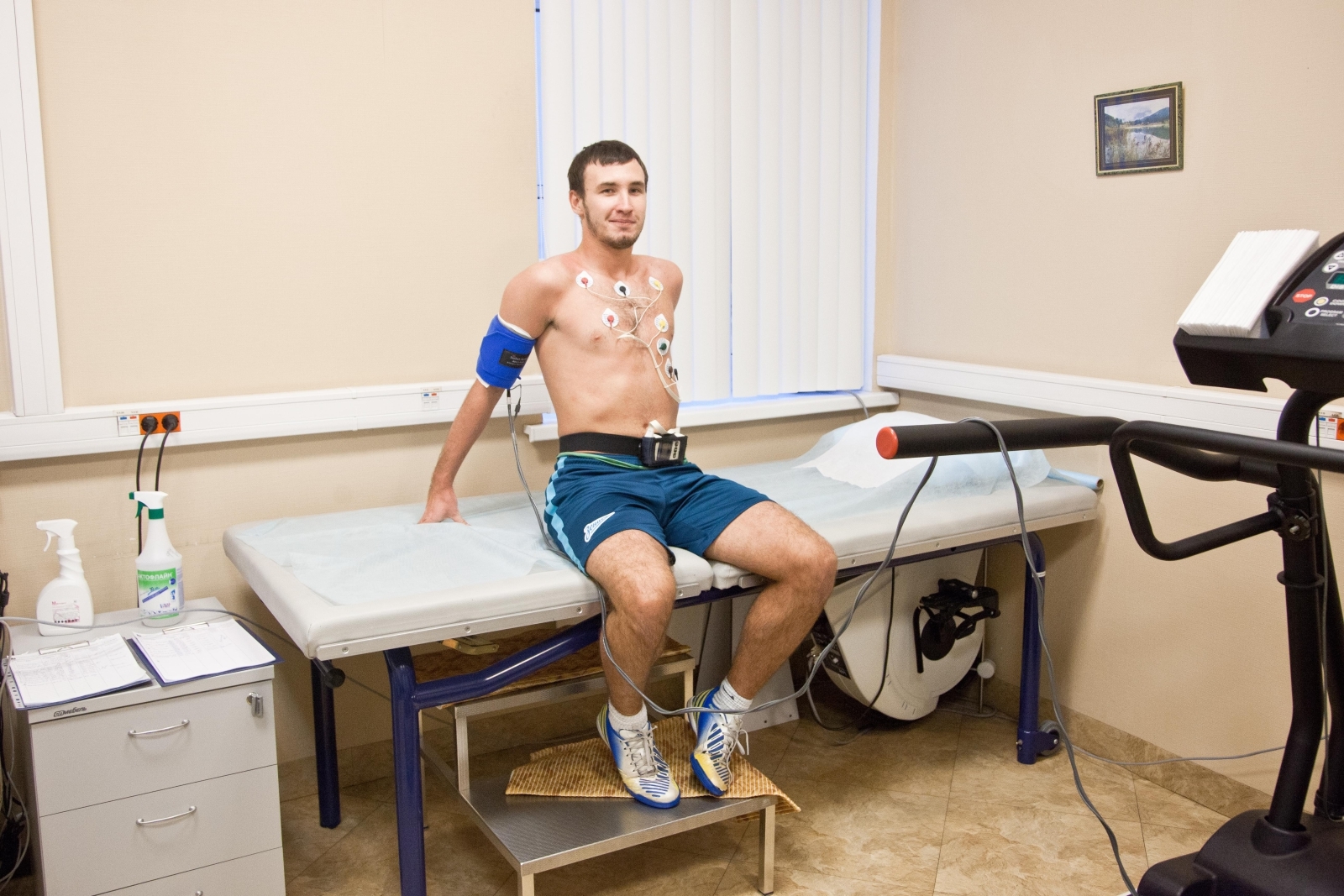 Медосмотр «Зенита»-2 в ММЦ «СОГАЗ»