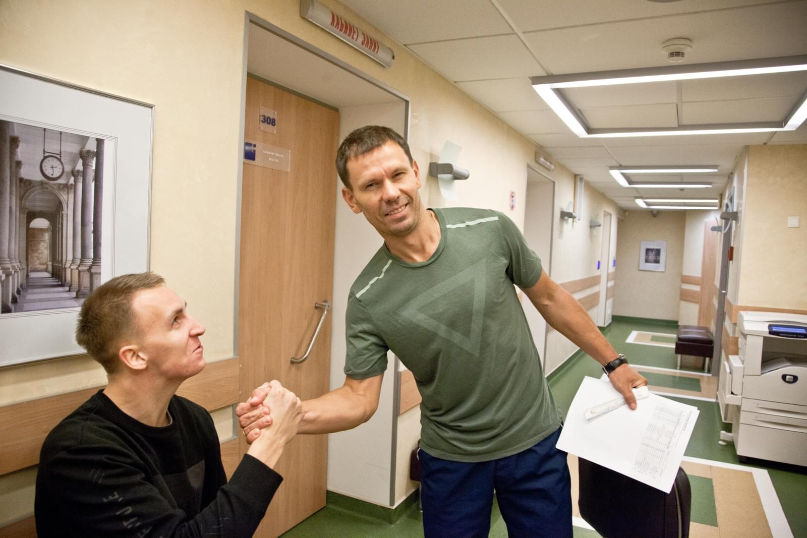 Медосмотр «Зенита»-2 в ММЦ «СОГАЗ»