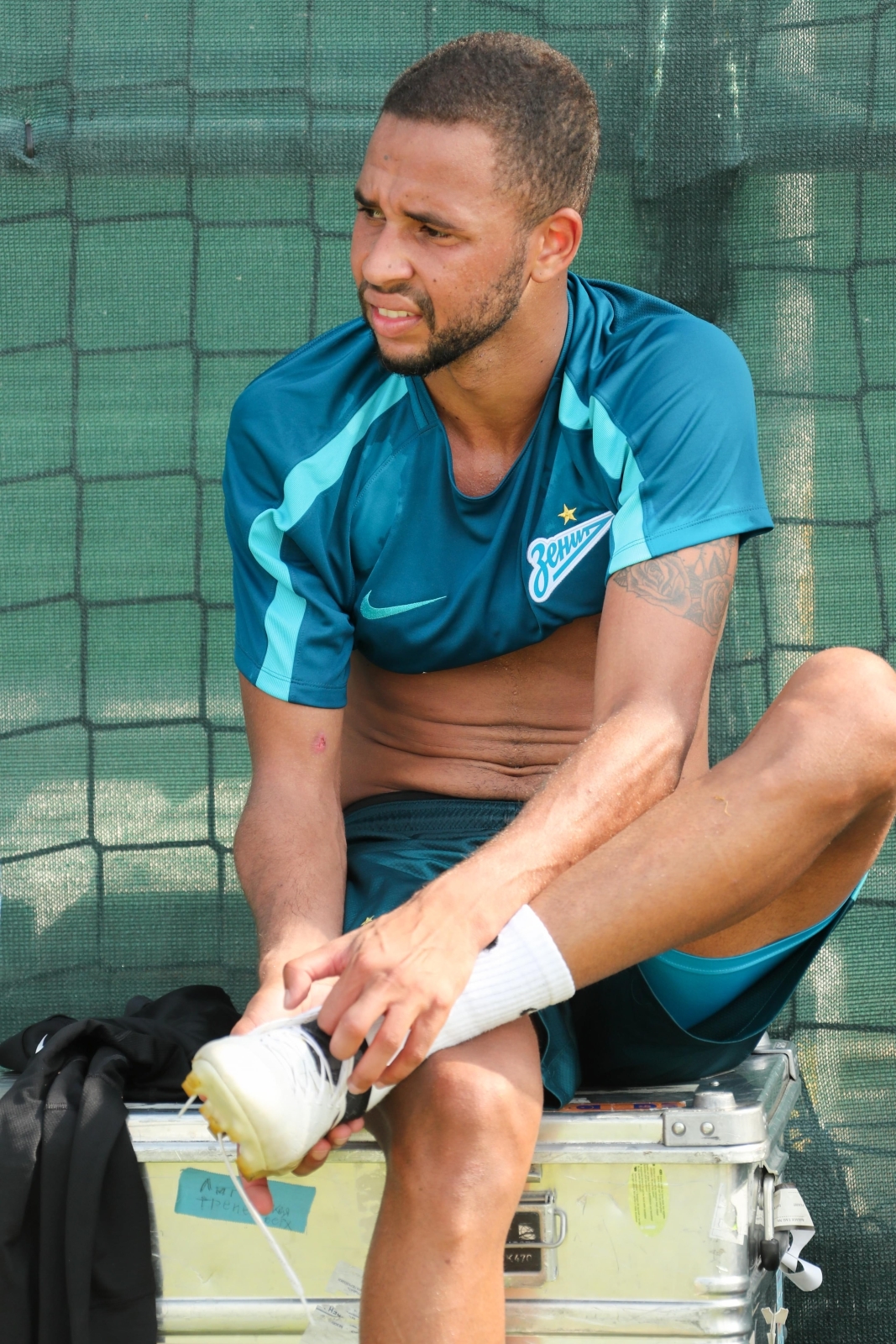 «Газпром»-тренировочные сборы в Дубае: 12 января, утренняя тренировка