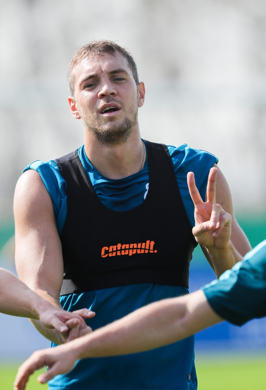 «Газпром»-тренировочные сборы в Дубае: 12 января, утренняя тренировка