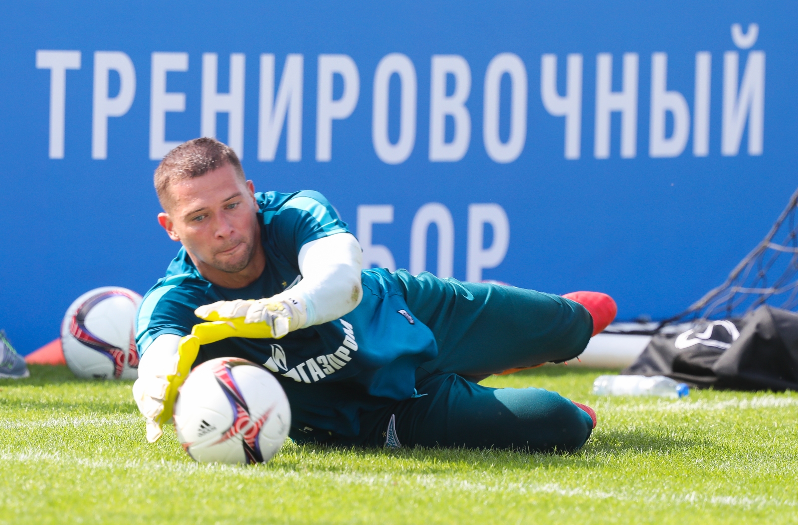 «Газпром»-тренировочные сборы в Дубае: 12 января, утренняя тренировка