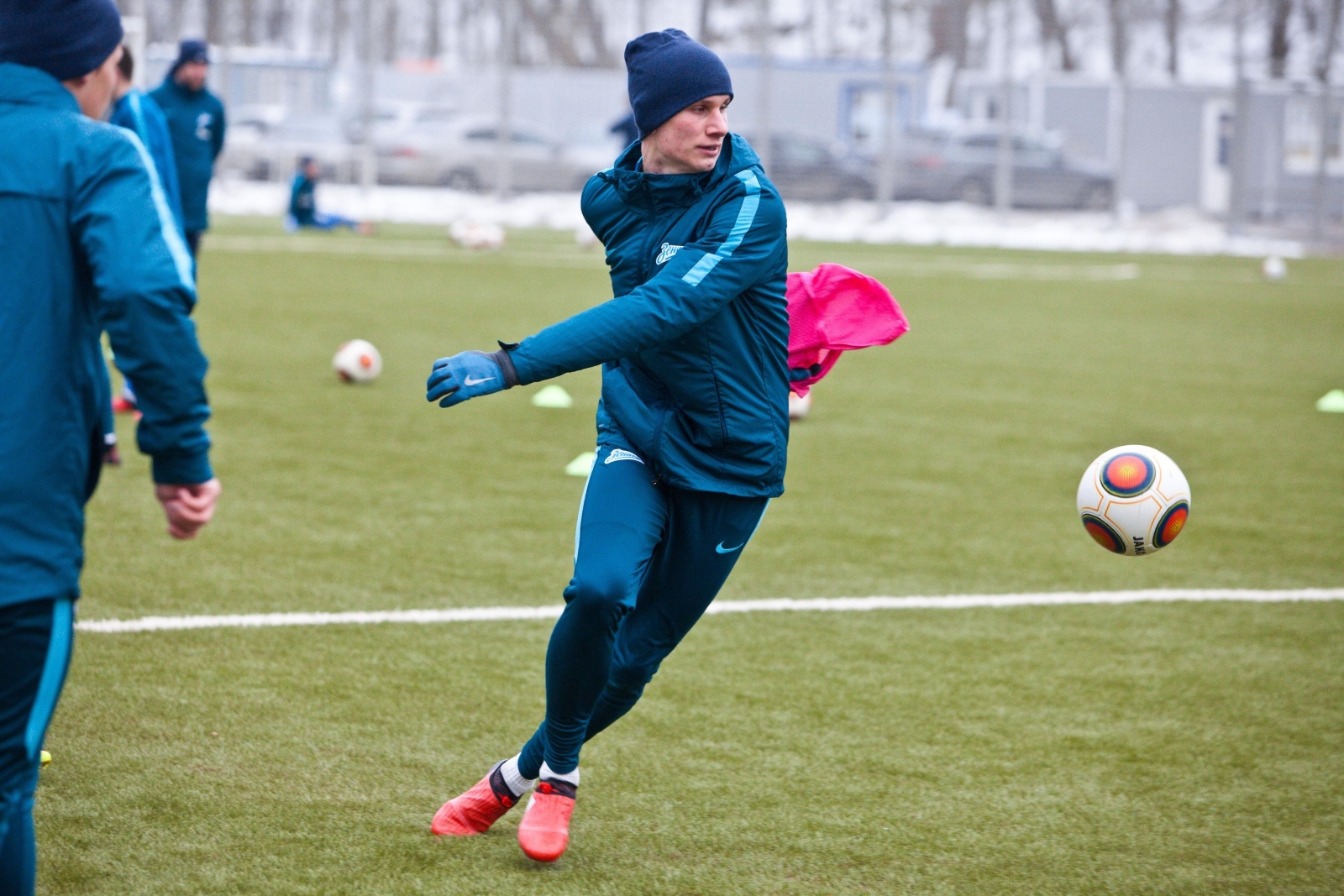 Первая тренировка «Зенита»-2 в новом году