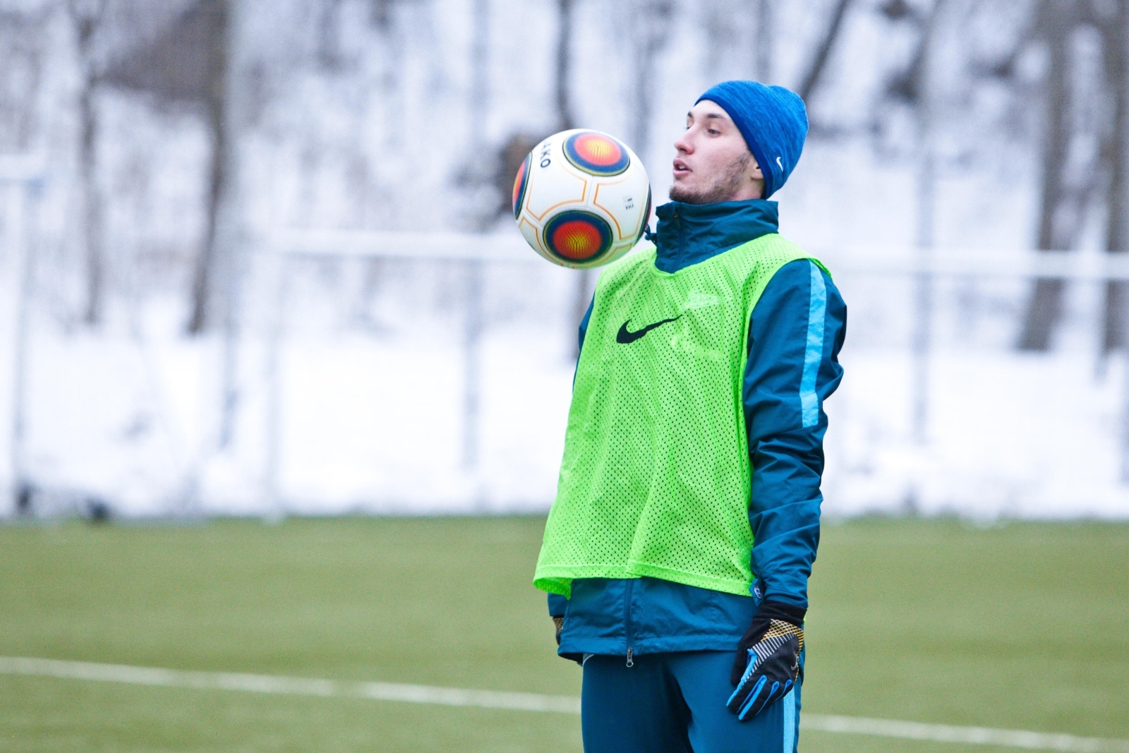 Первая тренировка «Зенита»-2 в новом году