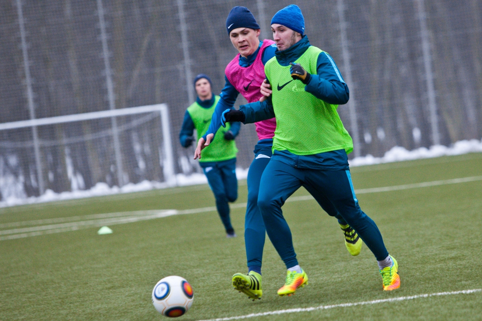 Первая тренировка «Зенита»-2 в новом году