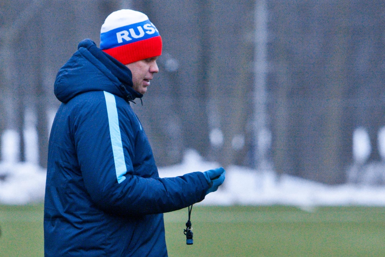 Первая тренировка «Зенита»-2 в новом году