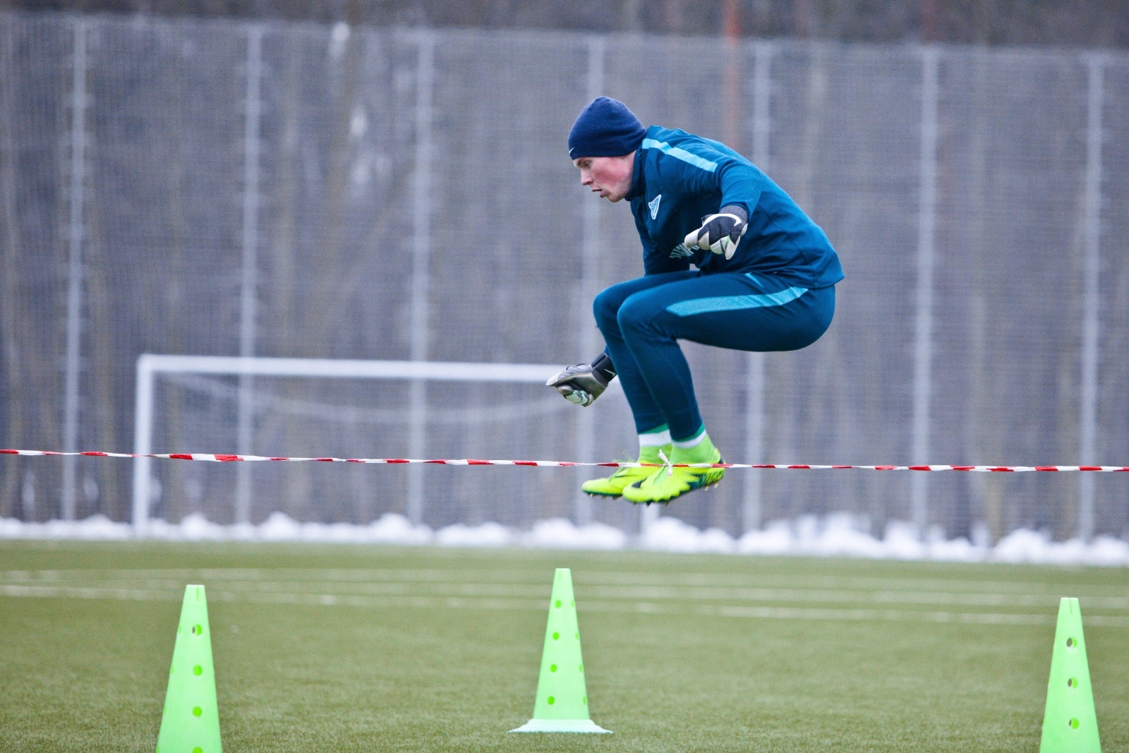 Первая тренировка «Зенита»-2 в новом году