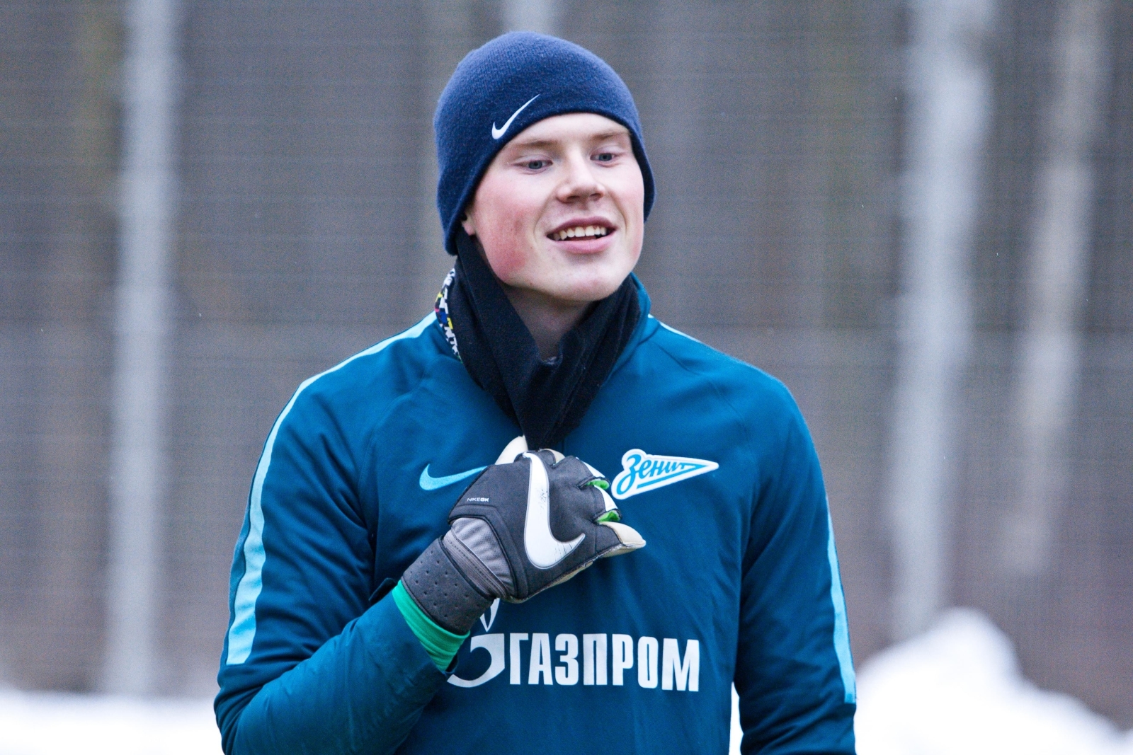 Первая тренировка «Зенита»-2 в новом году