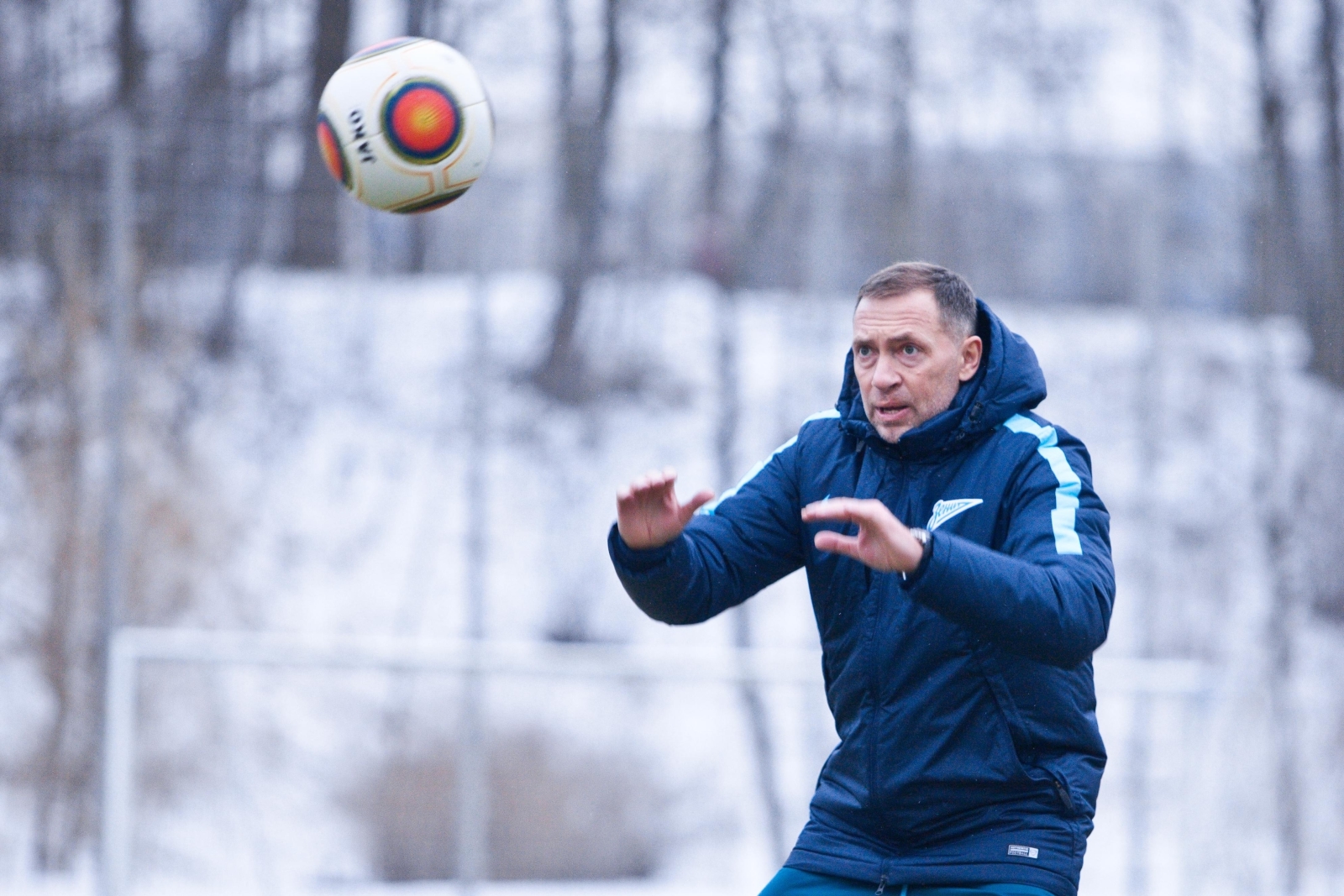 Первая тренировка «Зенита»-2 в новом году