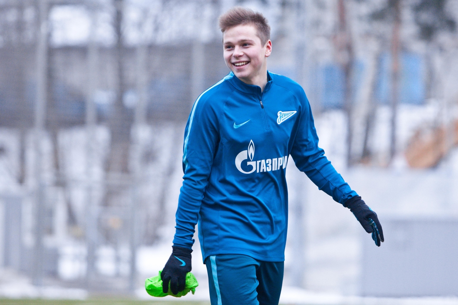 Первая тренировка «Зенита»-2 в новом году