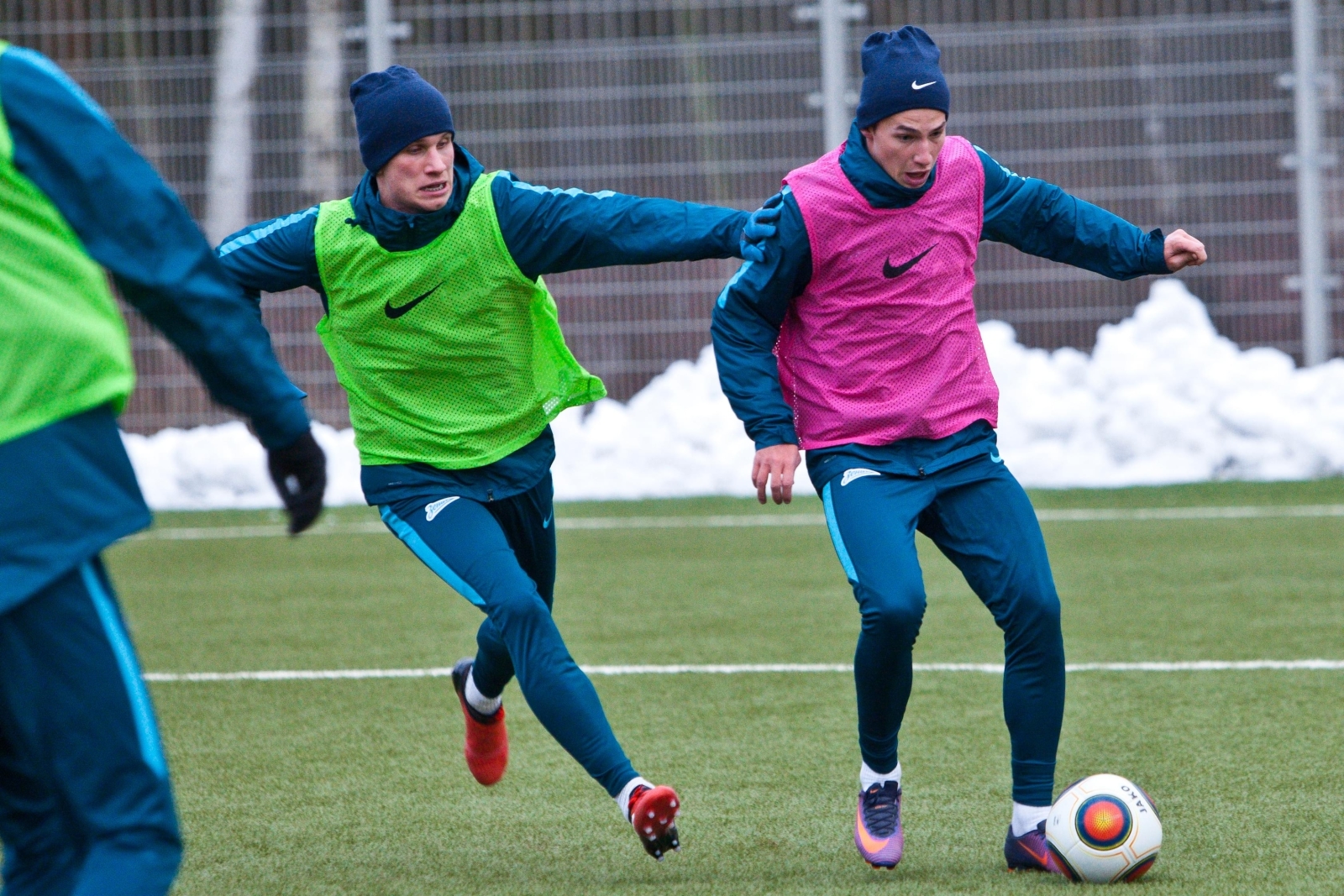 Первая тренировка «Зенита»-2 в новом году