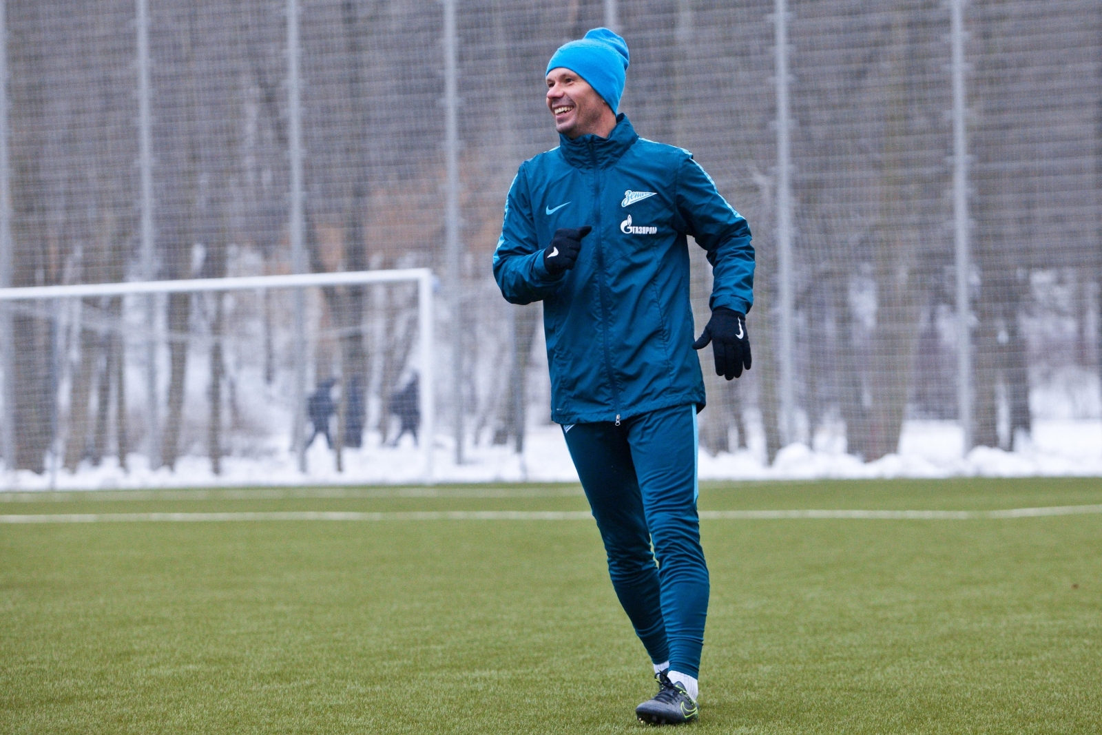 Первая тренировка «Зенита»-2 в новом году