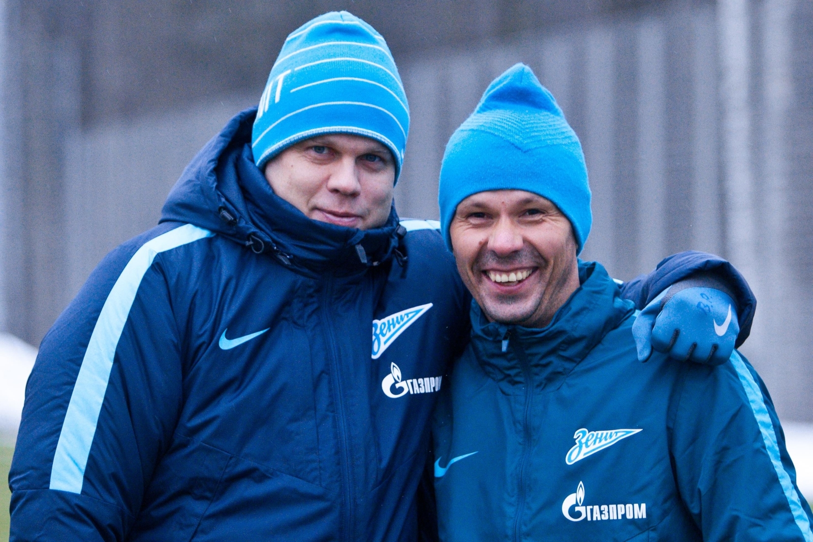 Первая тренировка «Зенита»-2 в новом году