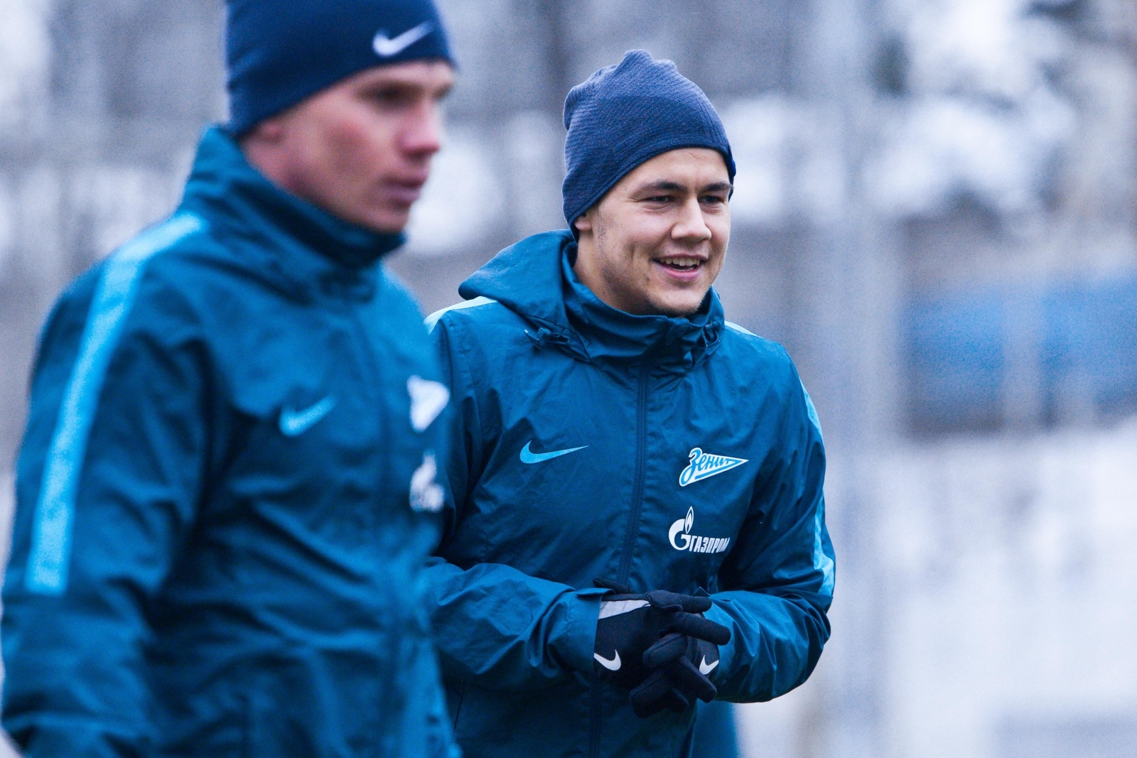 Первая тренировка «Зенита»-2 в новом году