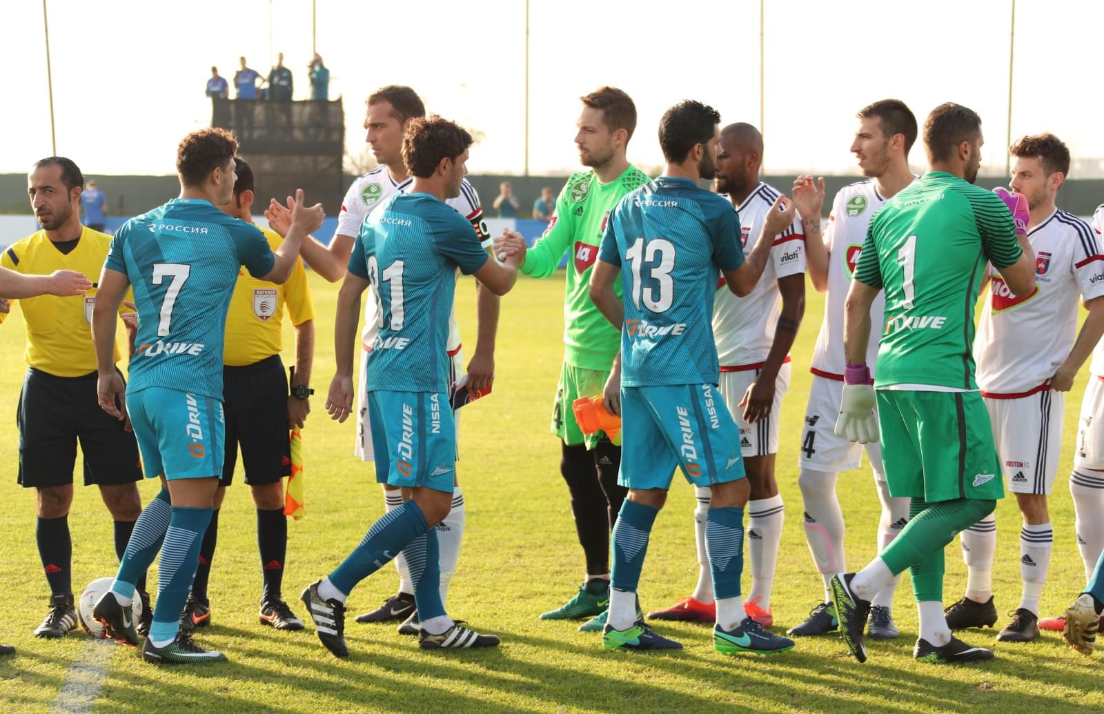 Товарищеский матч «Зенит» — «Видеотон»