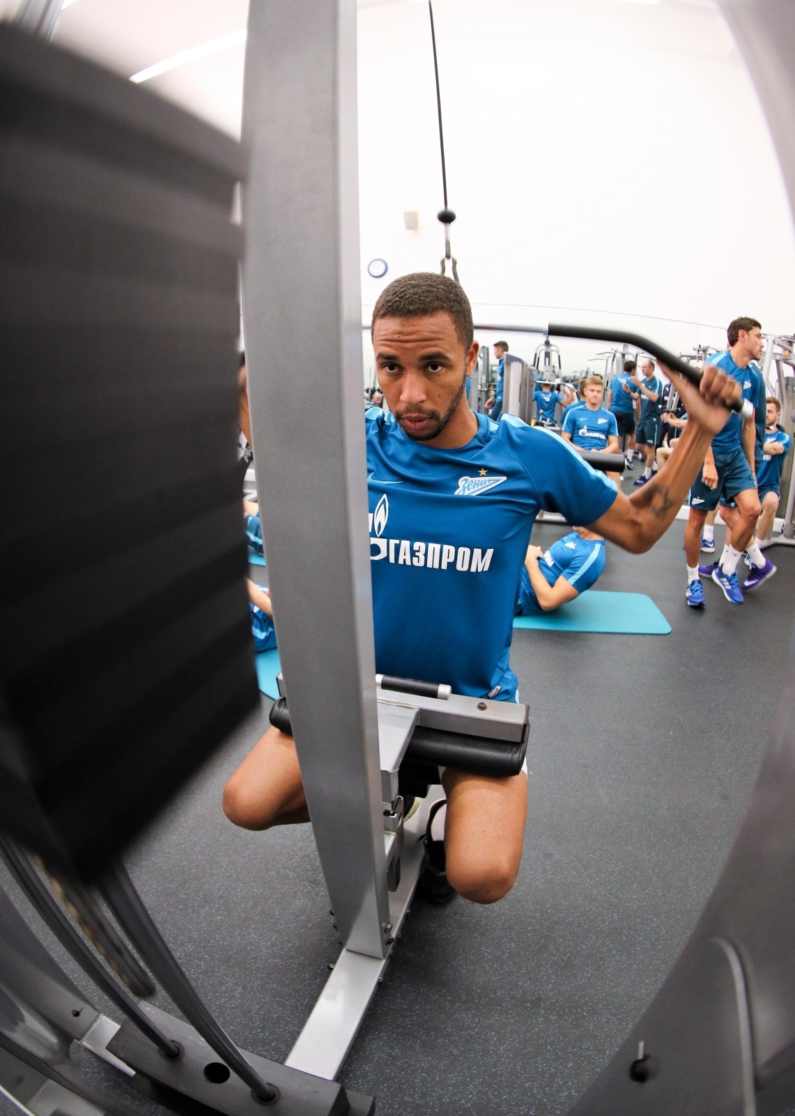 «Газпром»-тренировочные сборы в Дубае: 19 января, утренняя тренировка