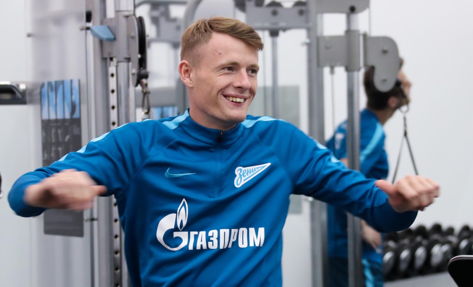 «Газпром»-тренировочные сборы в Дубае: 19 января, утренняя тренировка