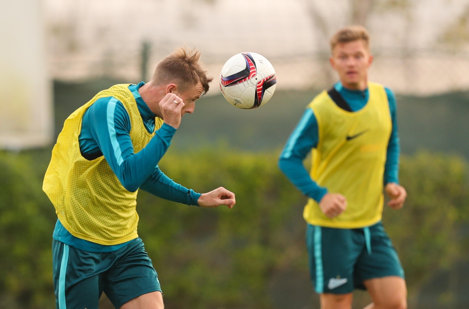 «Газпром»-тренировочные сборы в Дубае: 19 января, вечерняя тренировка