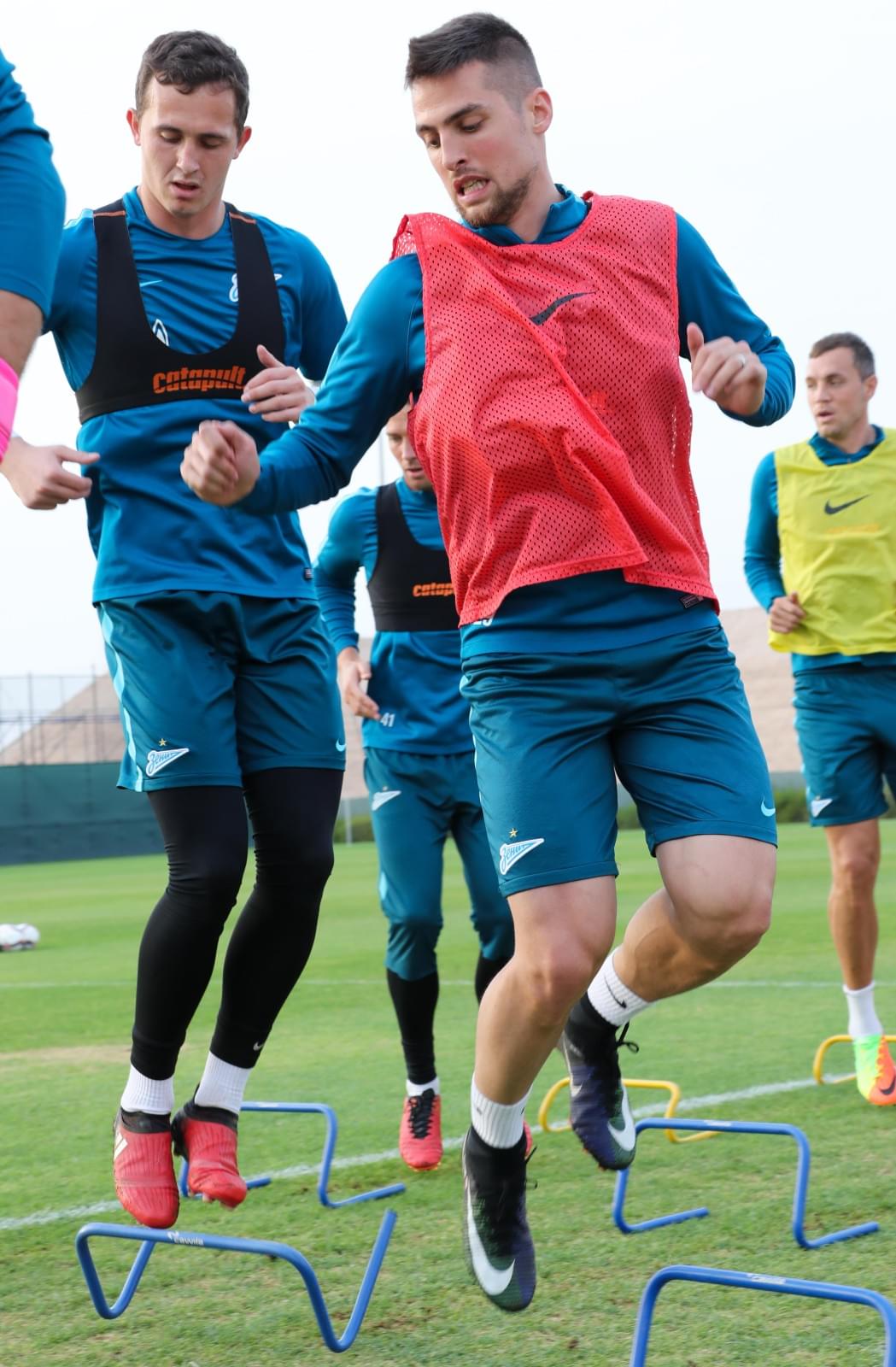 «Газпром»-тренировочные сборы в Дубае: 19 января, вечерняя тренировка