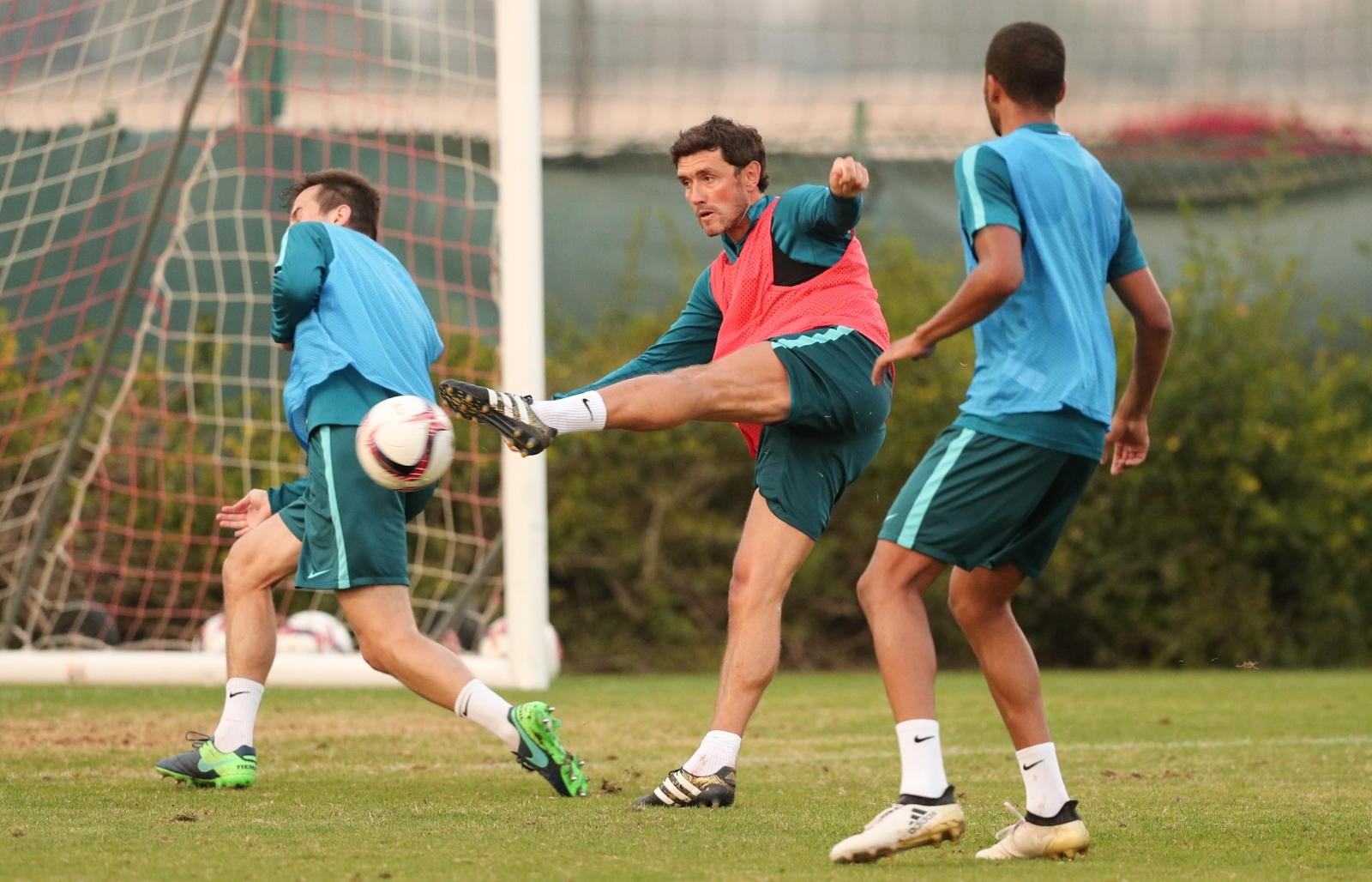 «Газпром»-тренировочные сборы в Дубае: 19 января, вечерняя тренировка