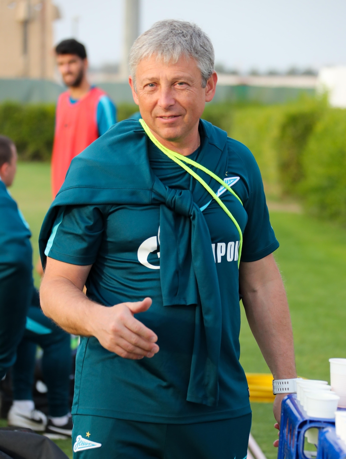 «Газпром»-тренировочные сборы в Дубае: 19 января, вечерняя тренировка