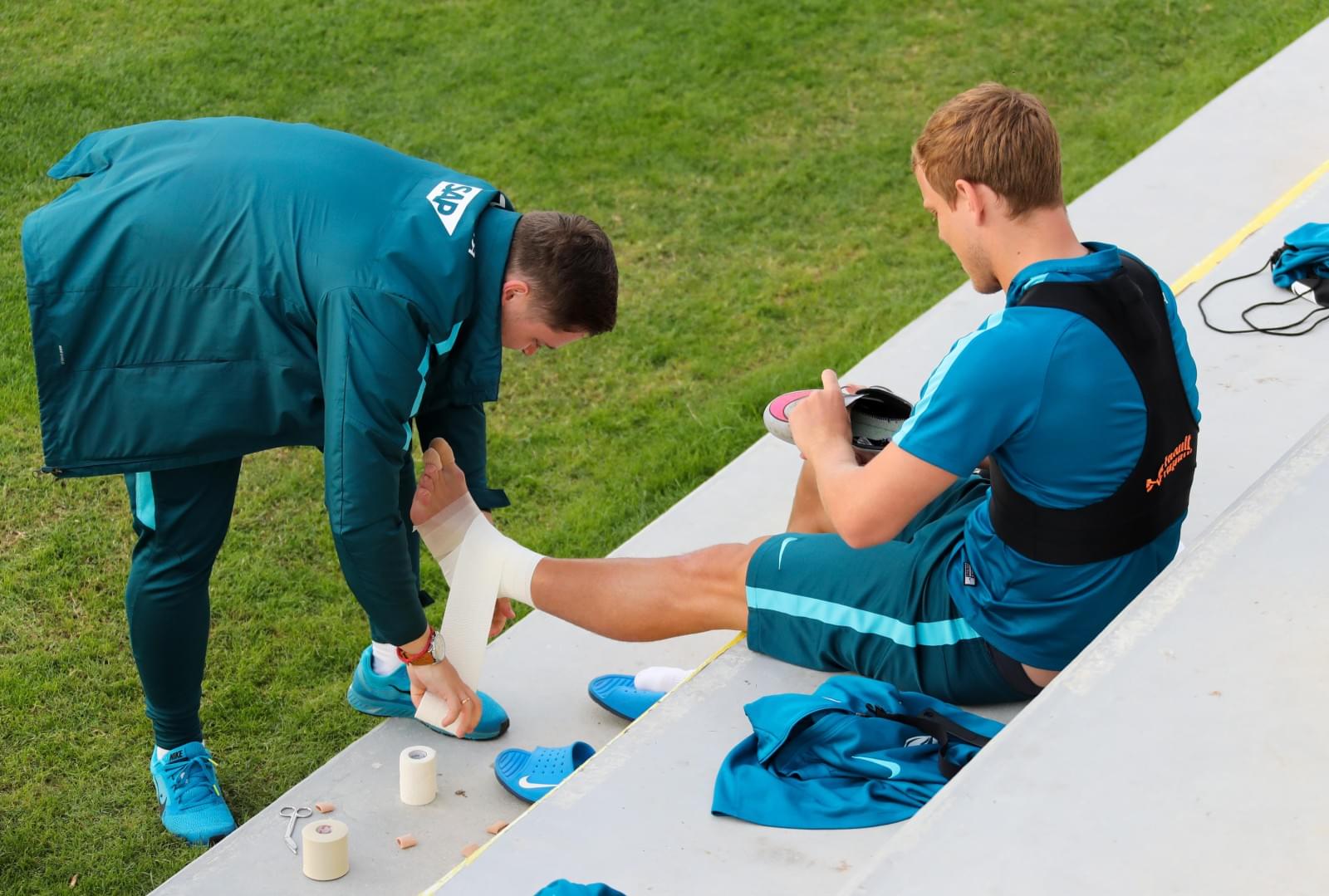 «Газпром»-тренировочные сборы в Дубае: 19 января, вечерняя тренировка