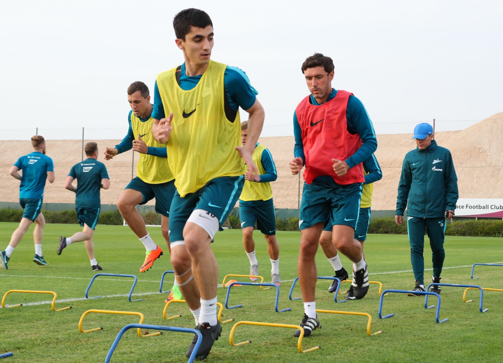 «Газпром»-тренировочные сборы в Дубае: 19 января, вечерняя тренировка