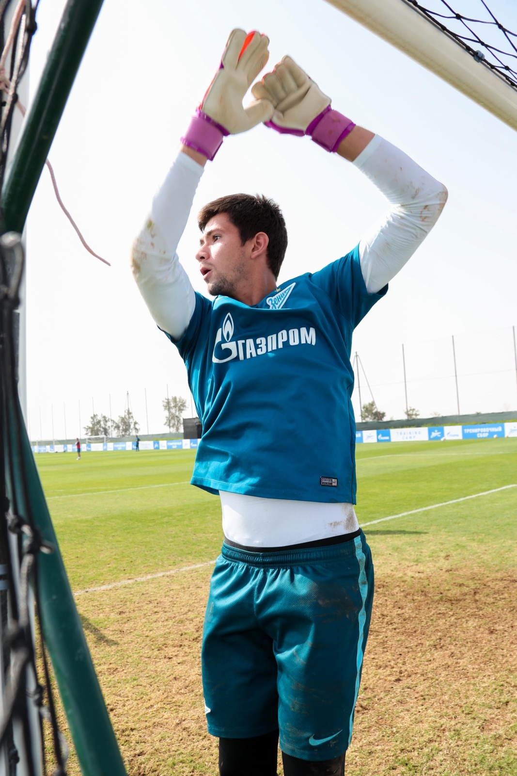 «Газпром»-тренировочные сборы в Дубае: 20 января, утренняя тренировка