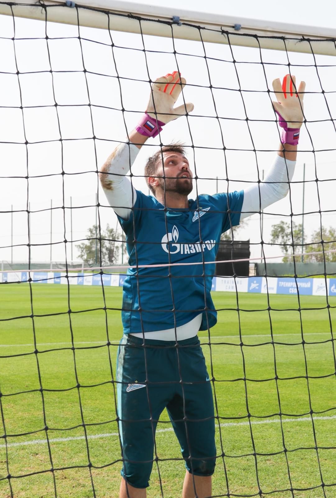 «Газпром»-тренировочные сборы в Дубае: 20 января, утренняя тренировка