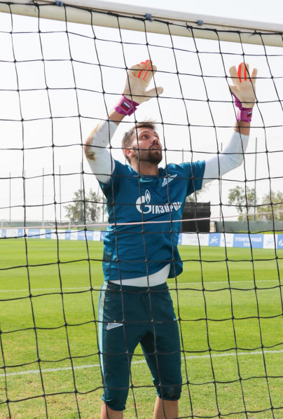 «Газпром»-тренировочные сборы в Дубае: 20 января, утренняя тренировка