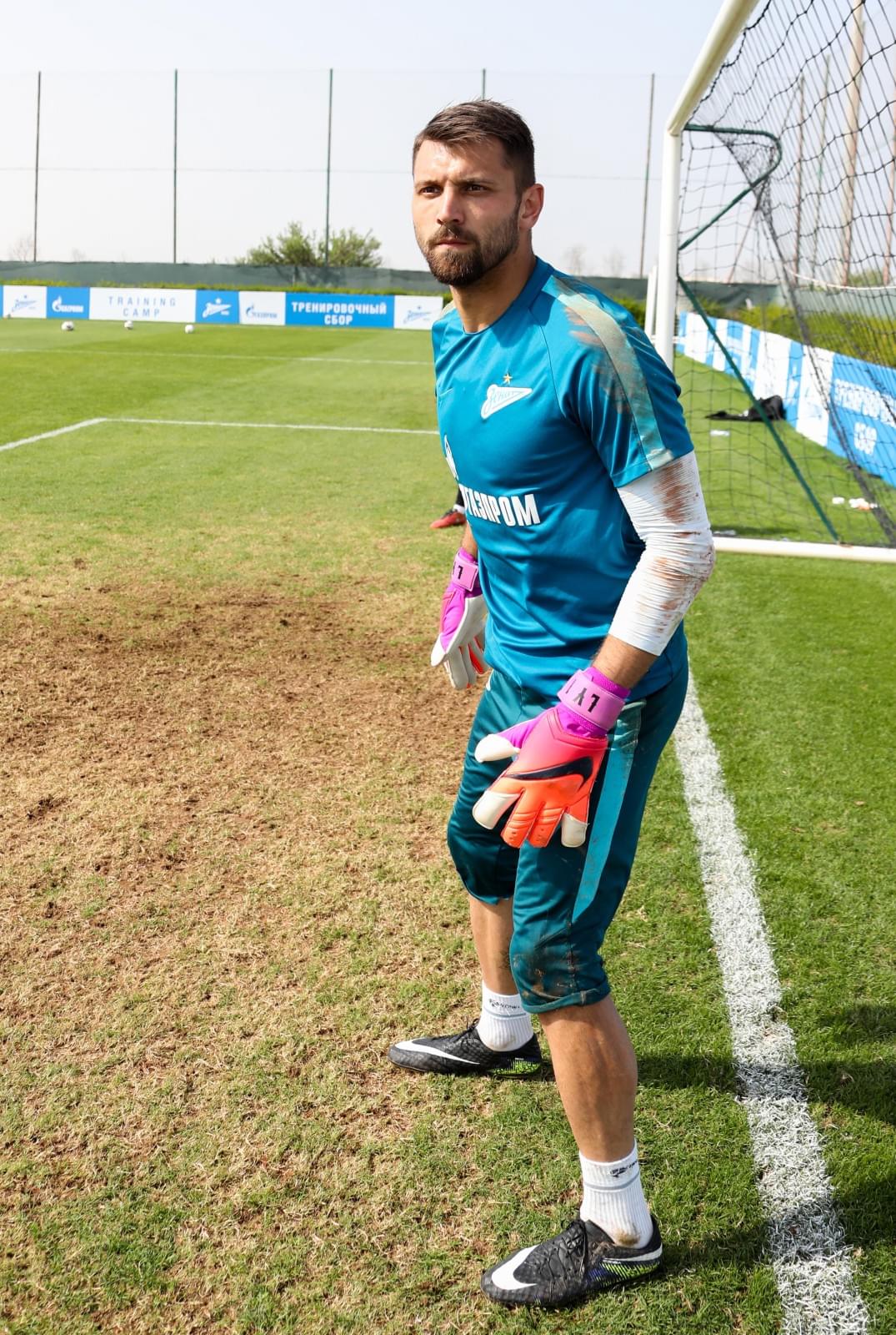 «Газпром»-тренировочные сборы в Дубае: 20 января, утренняя тренировка