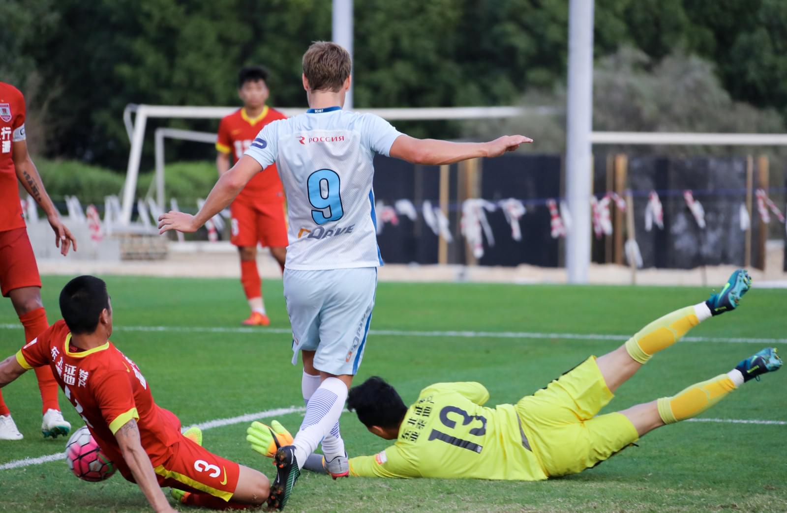 Товарищеский матч «Зенит» — «Чанчунь Ятай»