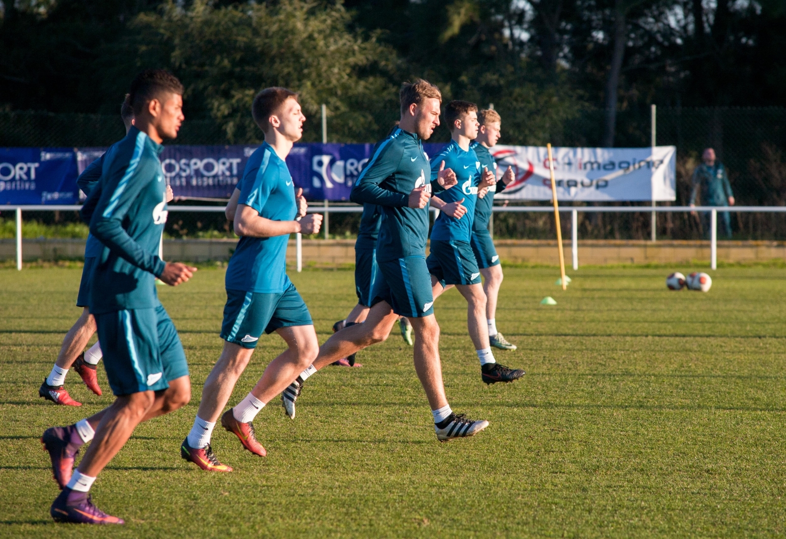 Первая неделя сборов «Зенита»-2