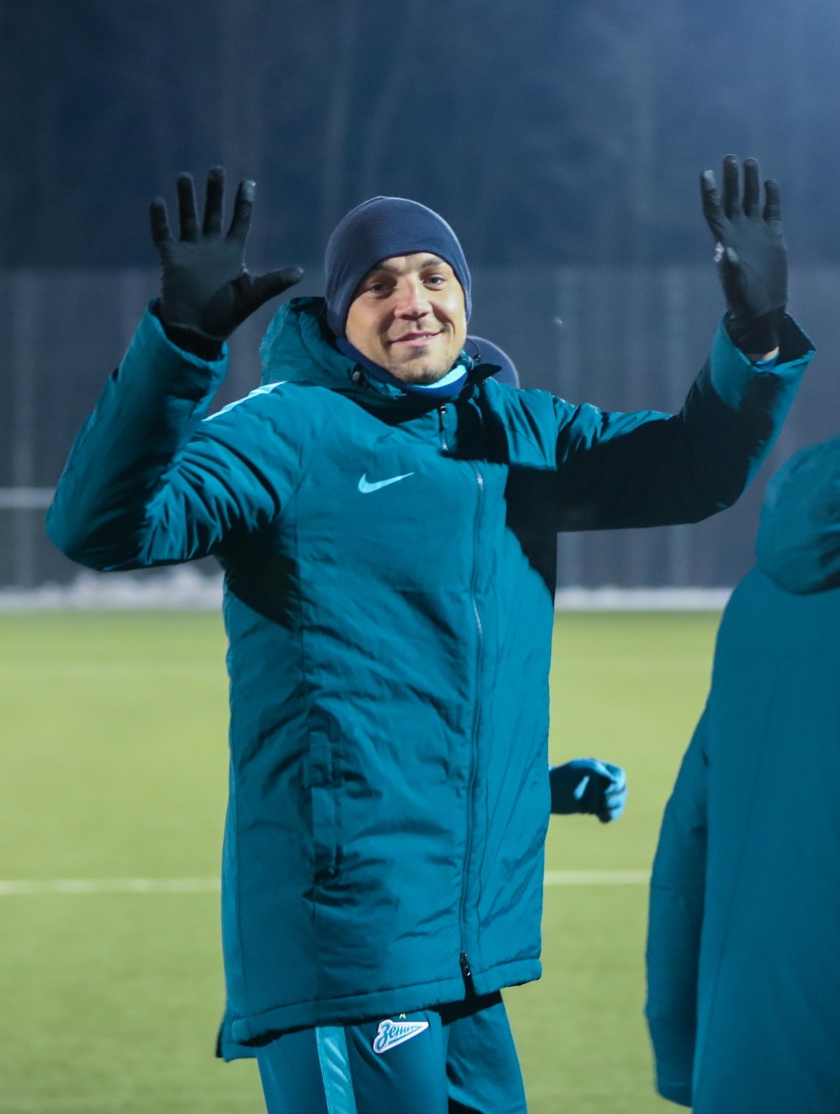 Тренировка «Зенита» перед сборами в Испании