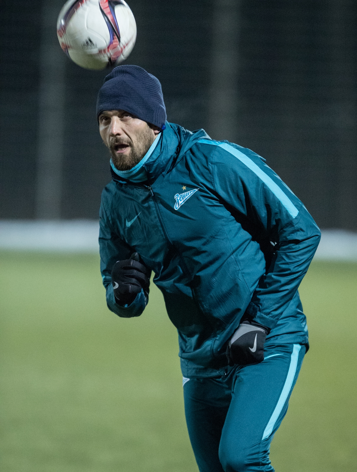 Тренировка «Зенита» перед сборами в Испании