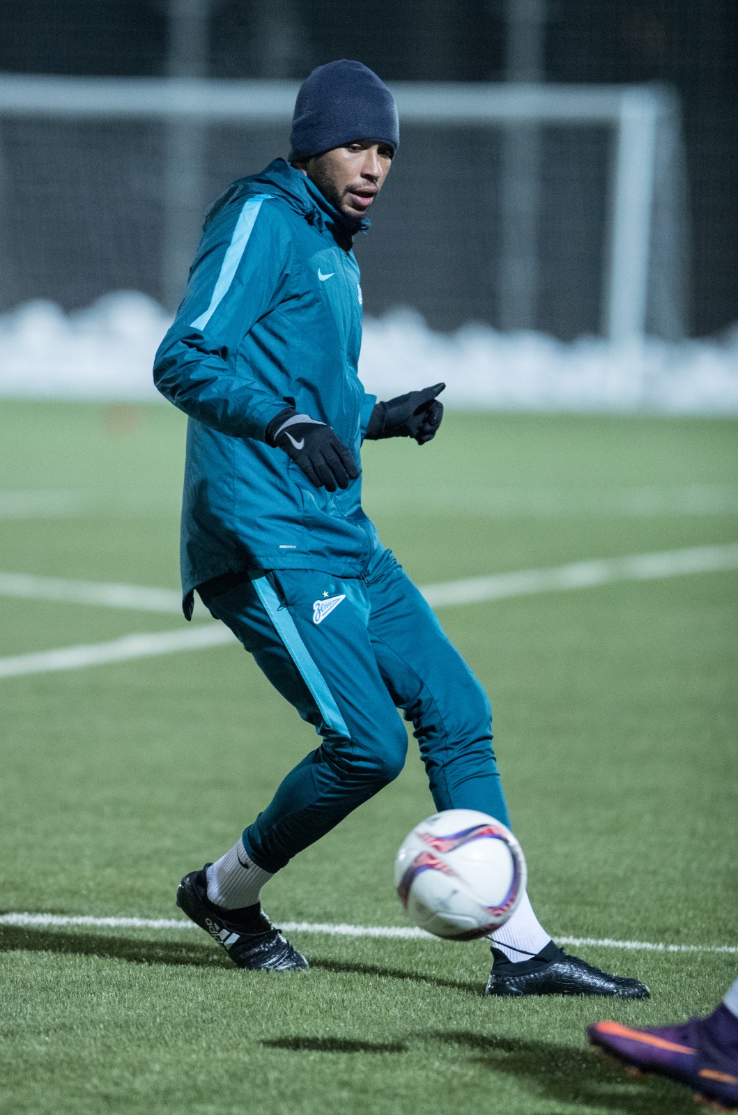 Тренировка «Зенита» перед сборами в Испании