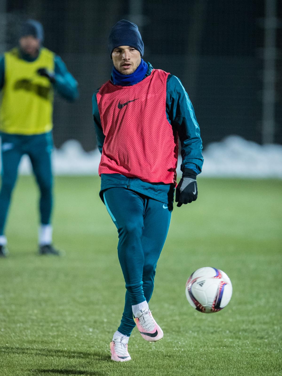 Тренировка «Зенита» перед сборами в Испании