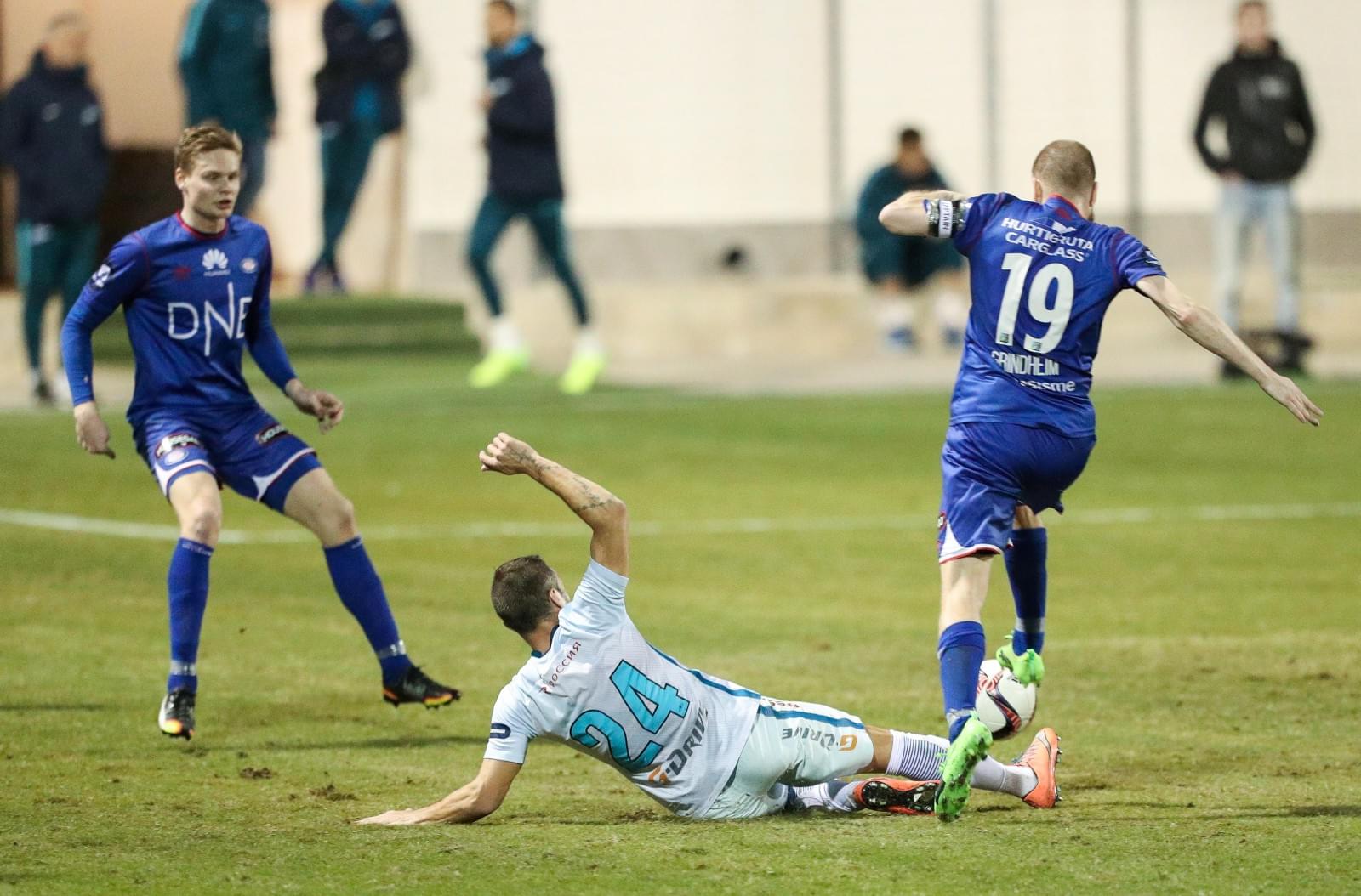 Товарищеский матч «Зенит» — «Валеренга»