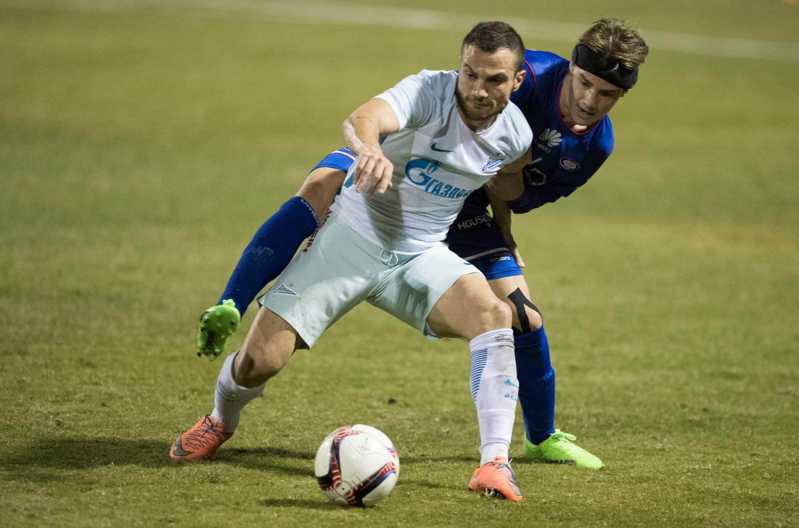 Товарищеский матч «Зенит» — «Валеренга»