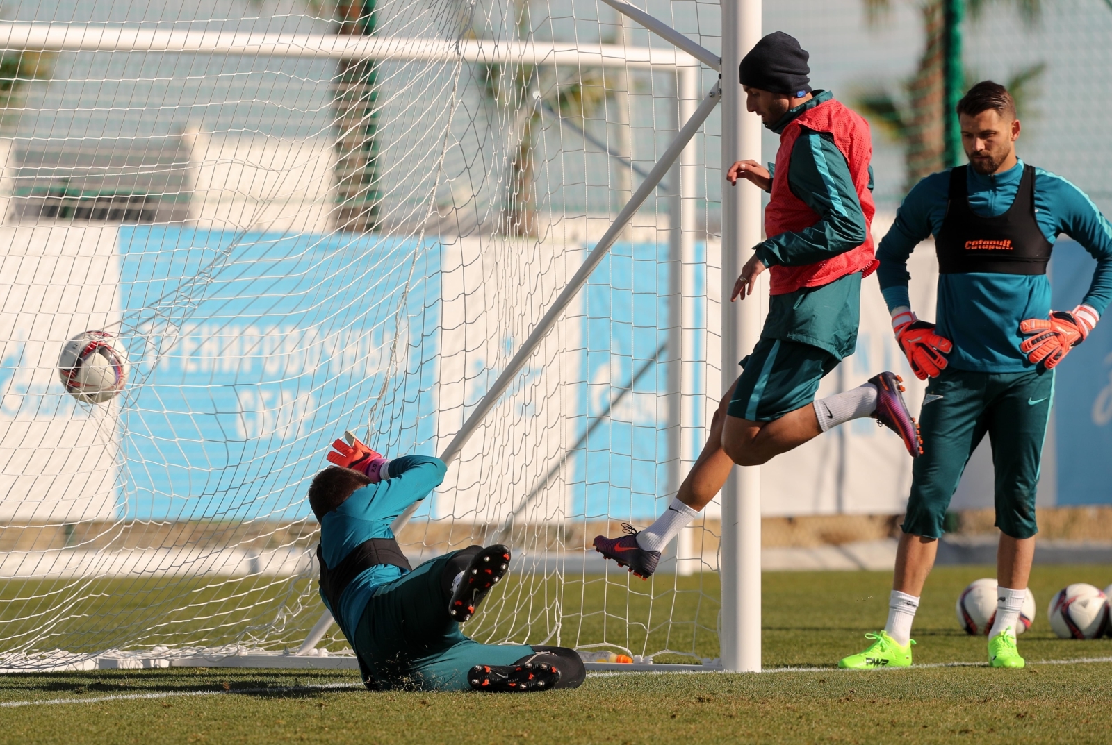Вторые «Газпром»-тренировочные сборы в Испании: 28 января, утренняя тренировка