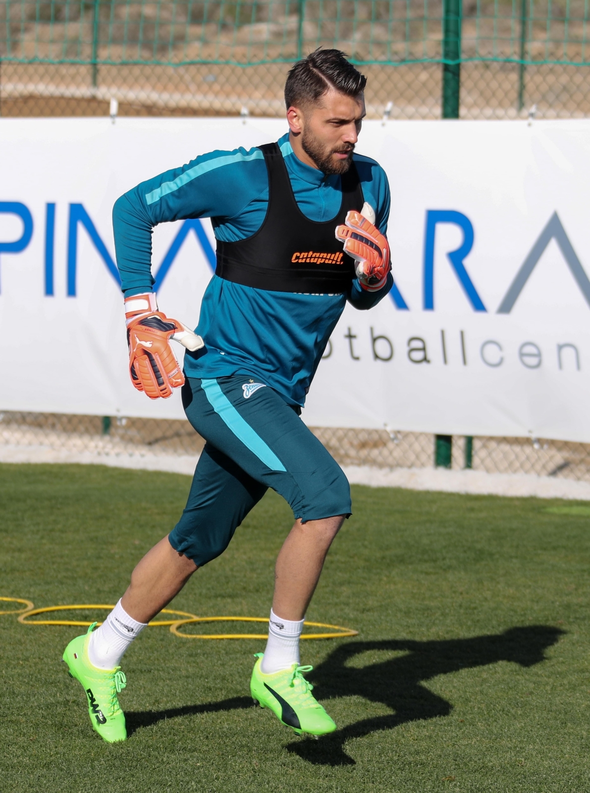 Вторые «Газпром»-тренировочные сборы в Испании: 28 января, утренняя тренировка