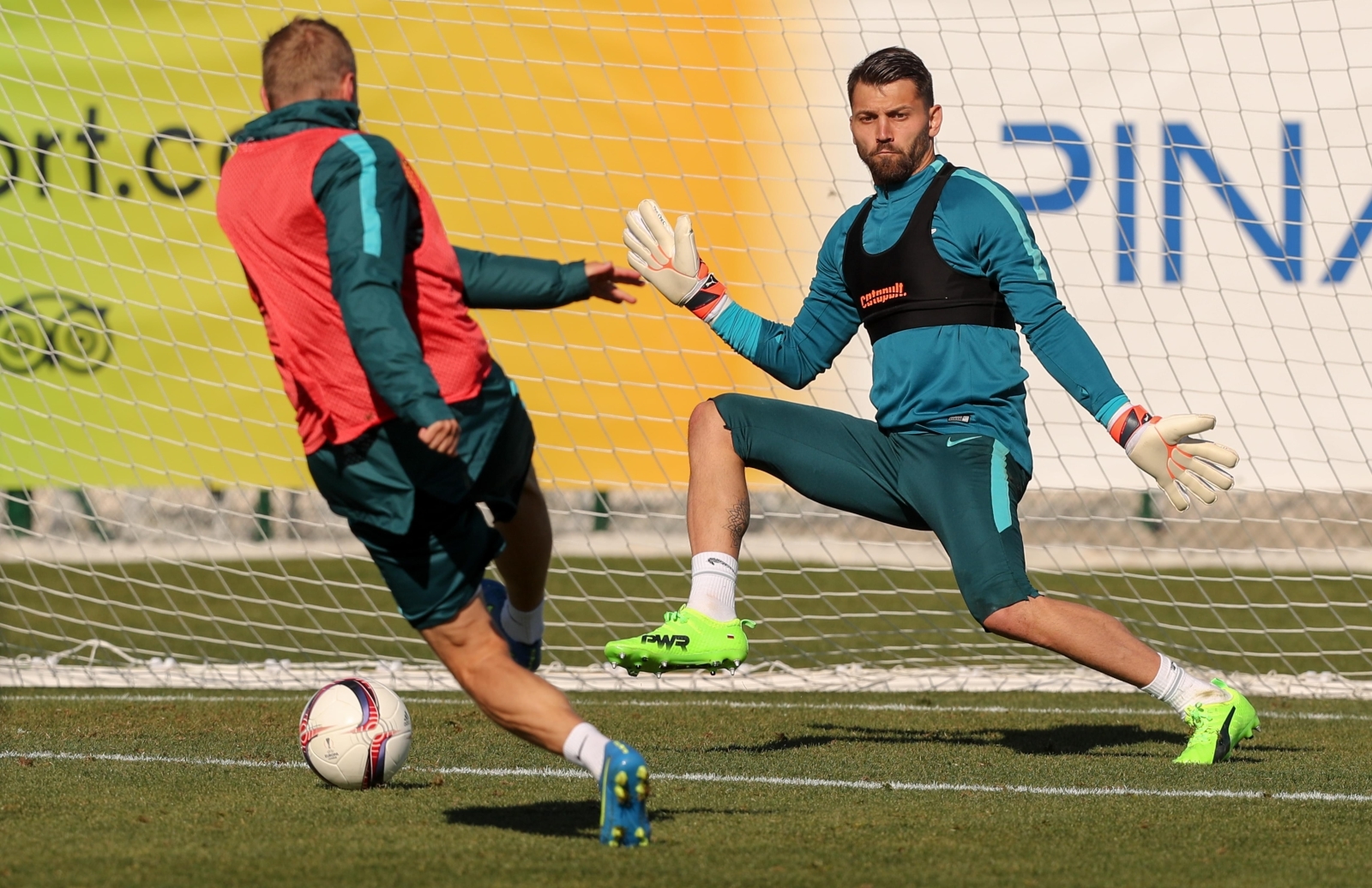 Вторые «Газпром»-тренировочные сборы в Испании: 28 января, утренняя тренировка