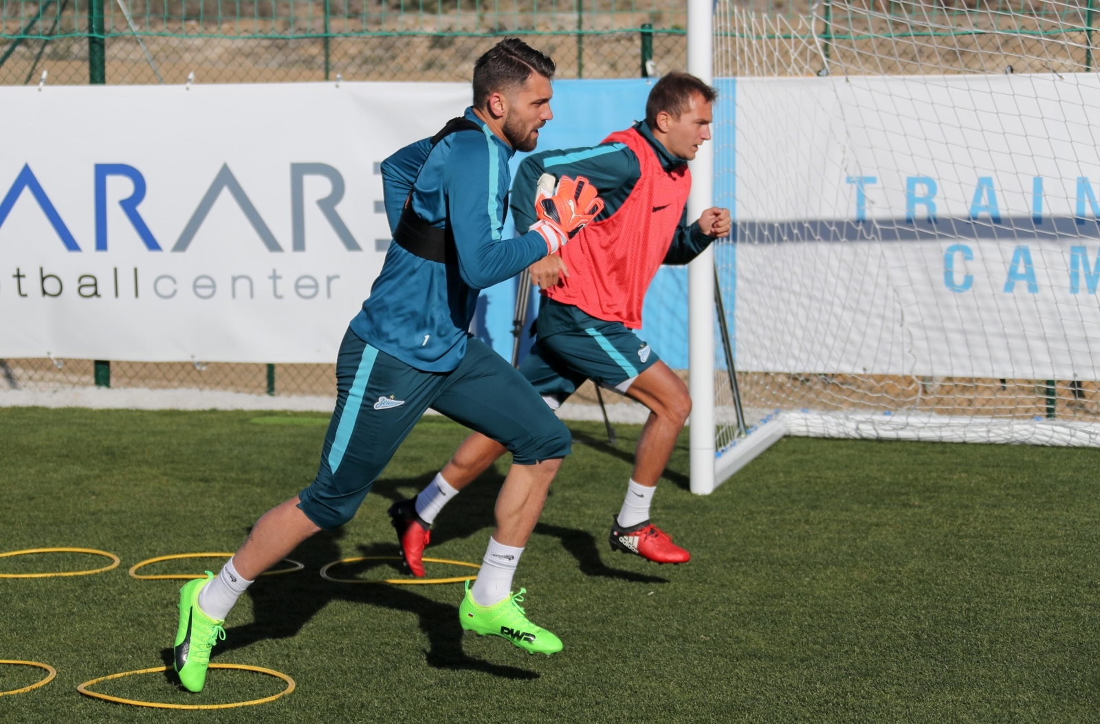Вторые «Газпром»-тренировочные сборы в Испании: 28 января, утренняя тренировка