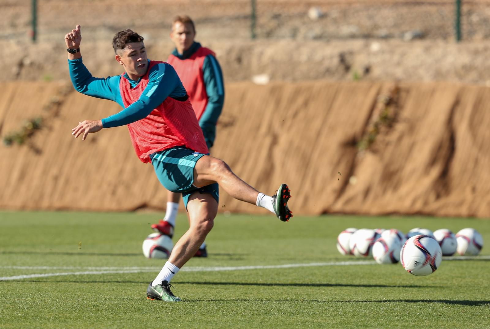 Вторые «Газпром»-тренировочные сборы в Испании: 28 января, утренняя тренировка