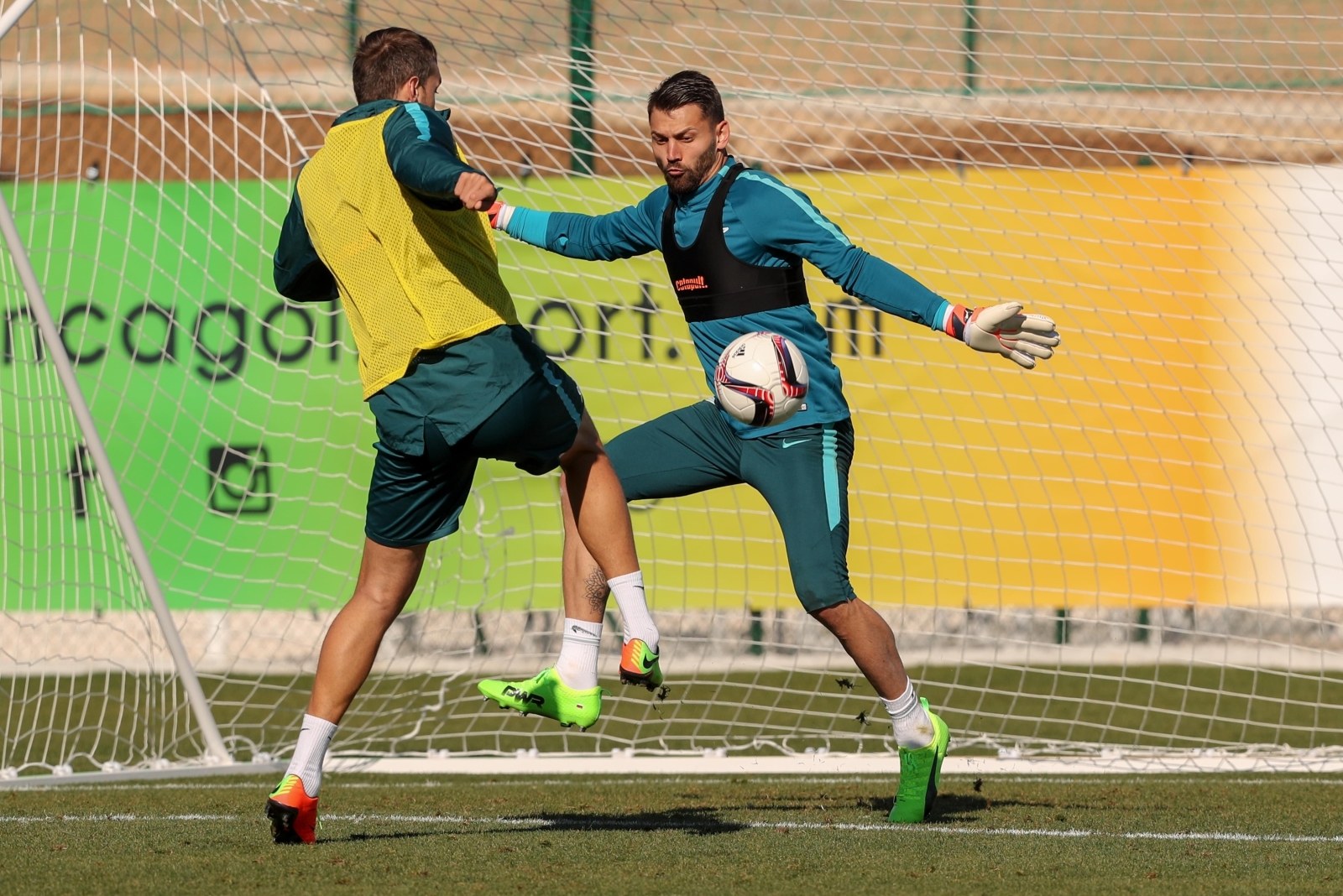 Вторые «Газпром»-тренировочные сборы в Испании: 28 января, утренняя тренировка